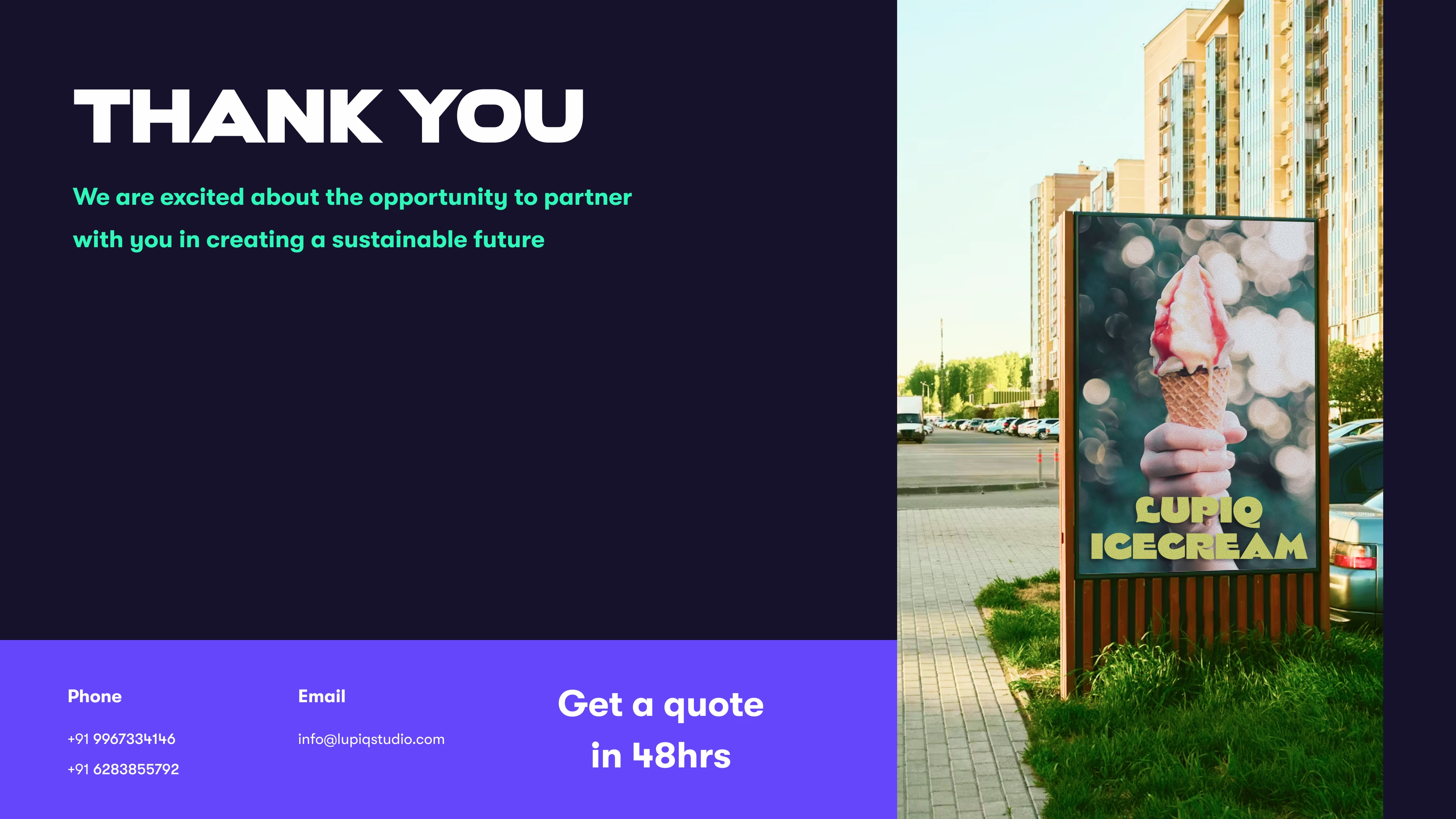 Thank you — get a quote in 48 hours